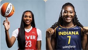 "She's been in my ear this entire time": Fever rookie Bree Hall gets candid on her special bond with Aliyah Boston