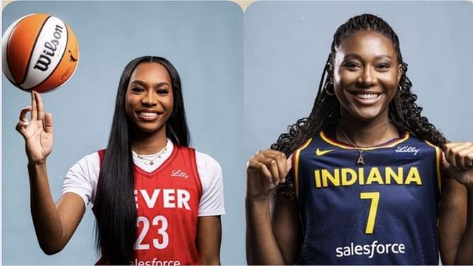 "She's been in my ear this entire time": Fever rookie Bree Hall gets candid on her special bond with Aliyah Boston