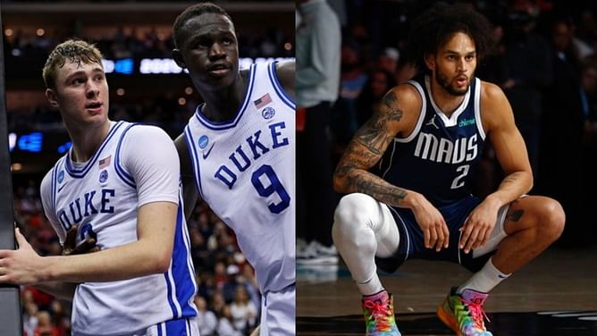 PIC: Duke star Khaman Maluach shares candid moment with Cooper Flagg's potential teammate