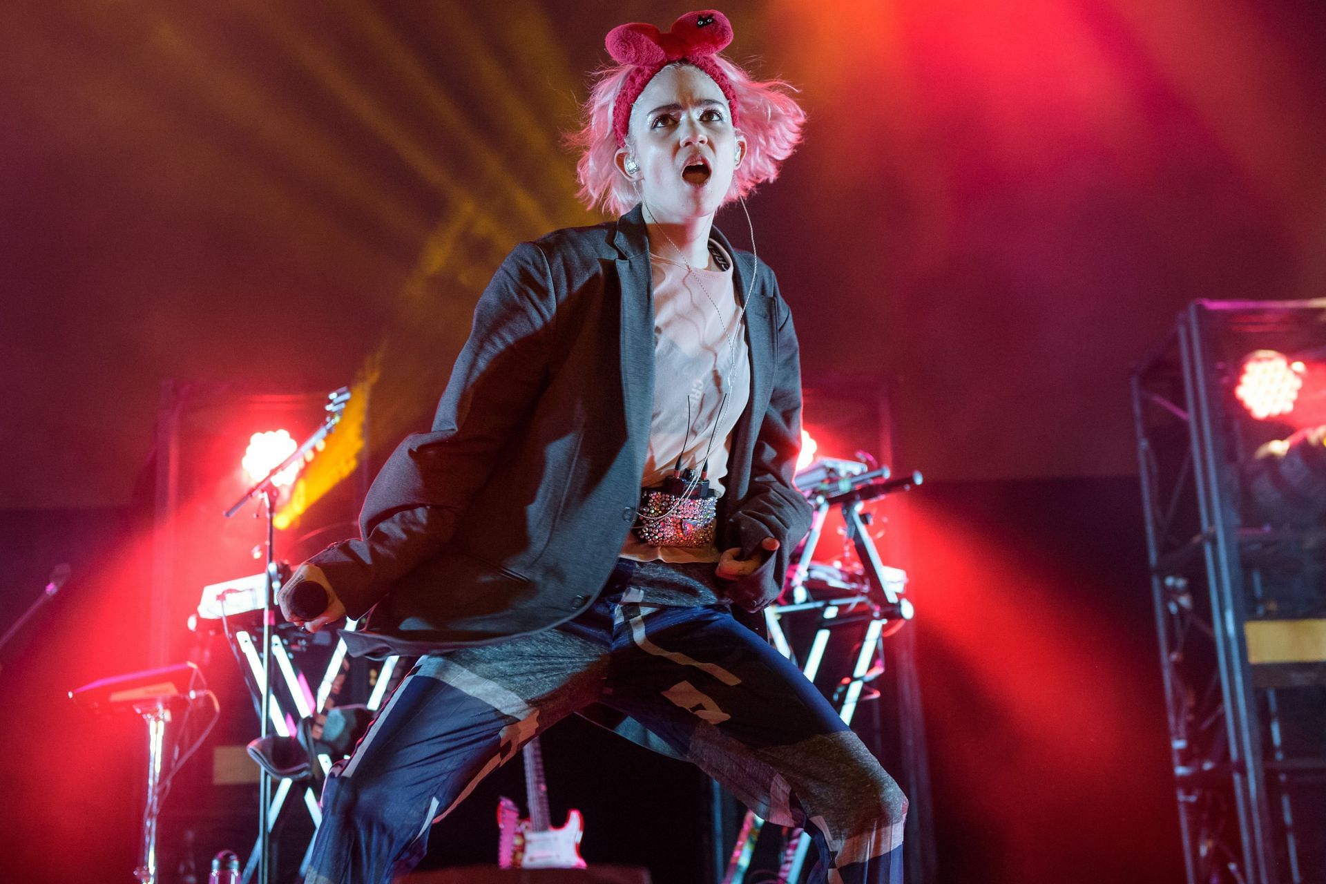 Grimes Performs at the 2016 Sweetlife Festival - Source: Getty