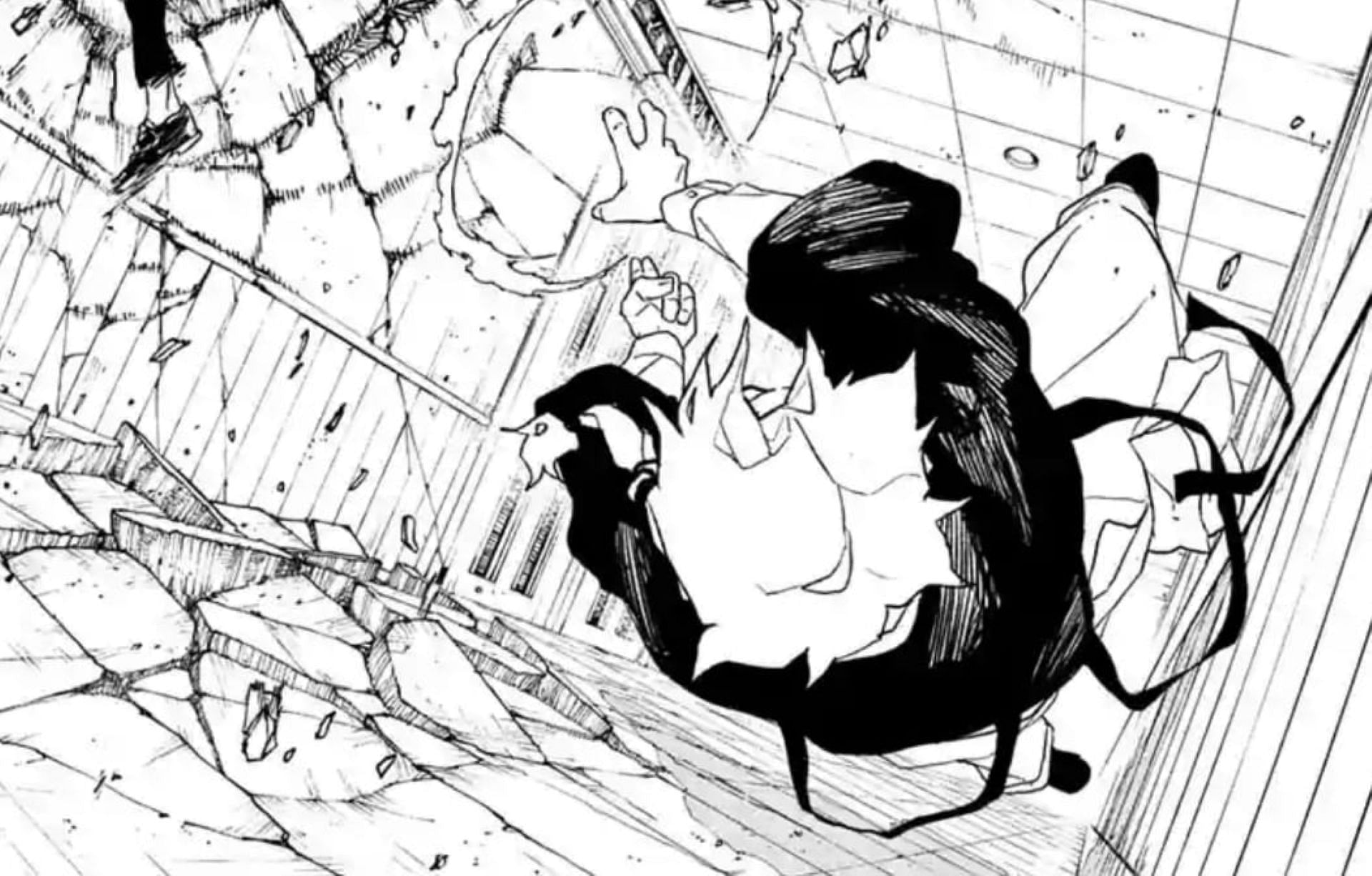 Hakuri demonstrates Isou (Image via Shueisha)