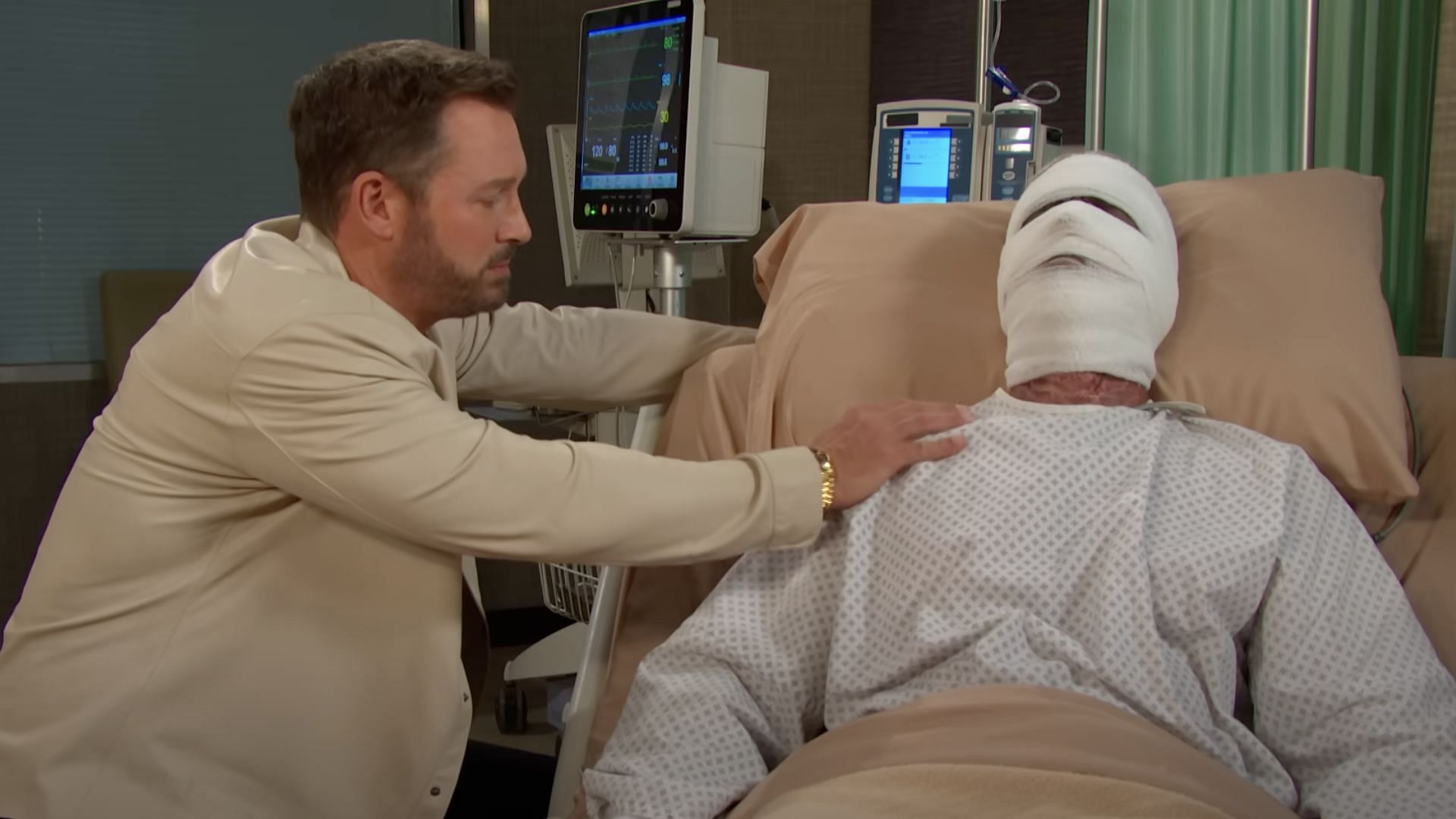 Brady and John Black (Image via Youtube / Days of Our Lives)