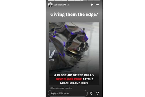 Snapshot of Damon Hill's Story...Credits-Instagram