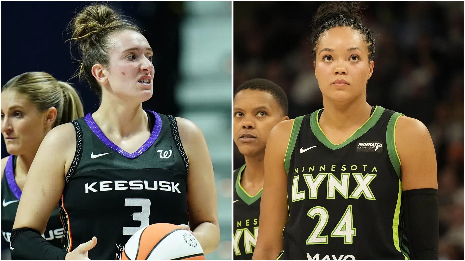 Connecticut Sun vs Minnesota Lynx Prediction and Betting Tips - May 23. (Photos: IMAGN)