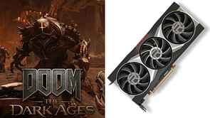 Best Doom The Dark Ages graphics settings for AMD Radeon RX 6800 and RX 6800 XT