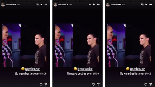 Jax sent a heartfelt message to Baszler. [Image credit: Nia Jax's Instagram stories]