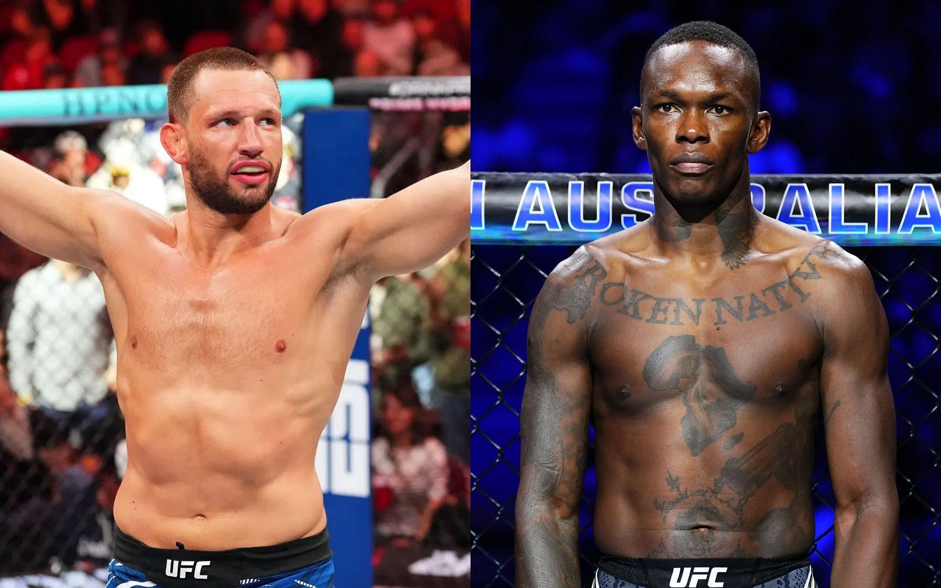 Reinier de Ridder praises former middleweight champion Israel Adesanya [Image courtesy: Getty Images]