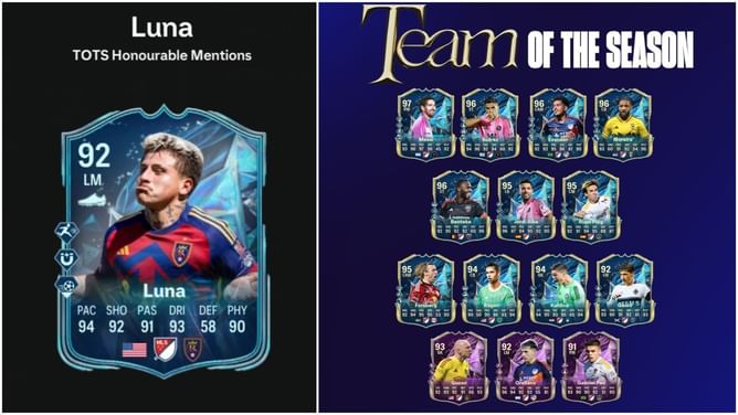 EA FC 25 TOTS Honourable Mentions Diego Luna objective: All tasks and rewards