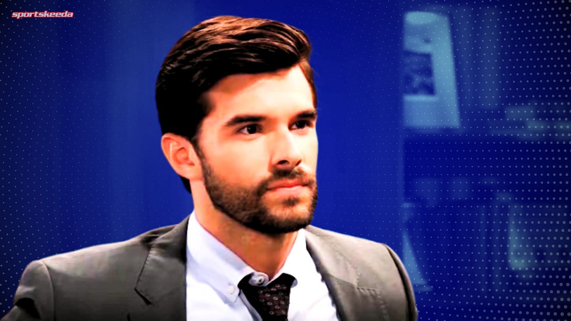 Josh Swickard plays Harrison Chase (Custom cover edited by Sportskeeda, original images via Instagram/@generalhospitalabc)