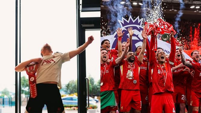 [WATCH] WWE gifts Liverpool F.C. a custom championship after they win their 20th league title