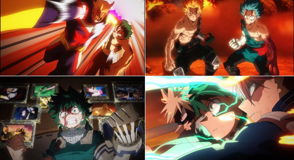 All four My Hero Academia movies (Image via Studio Bones)