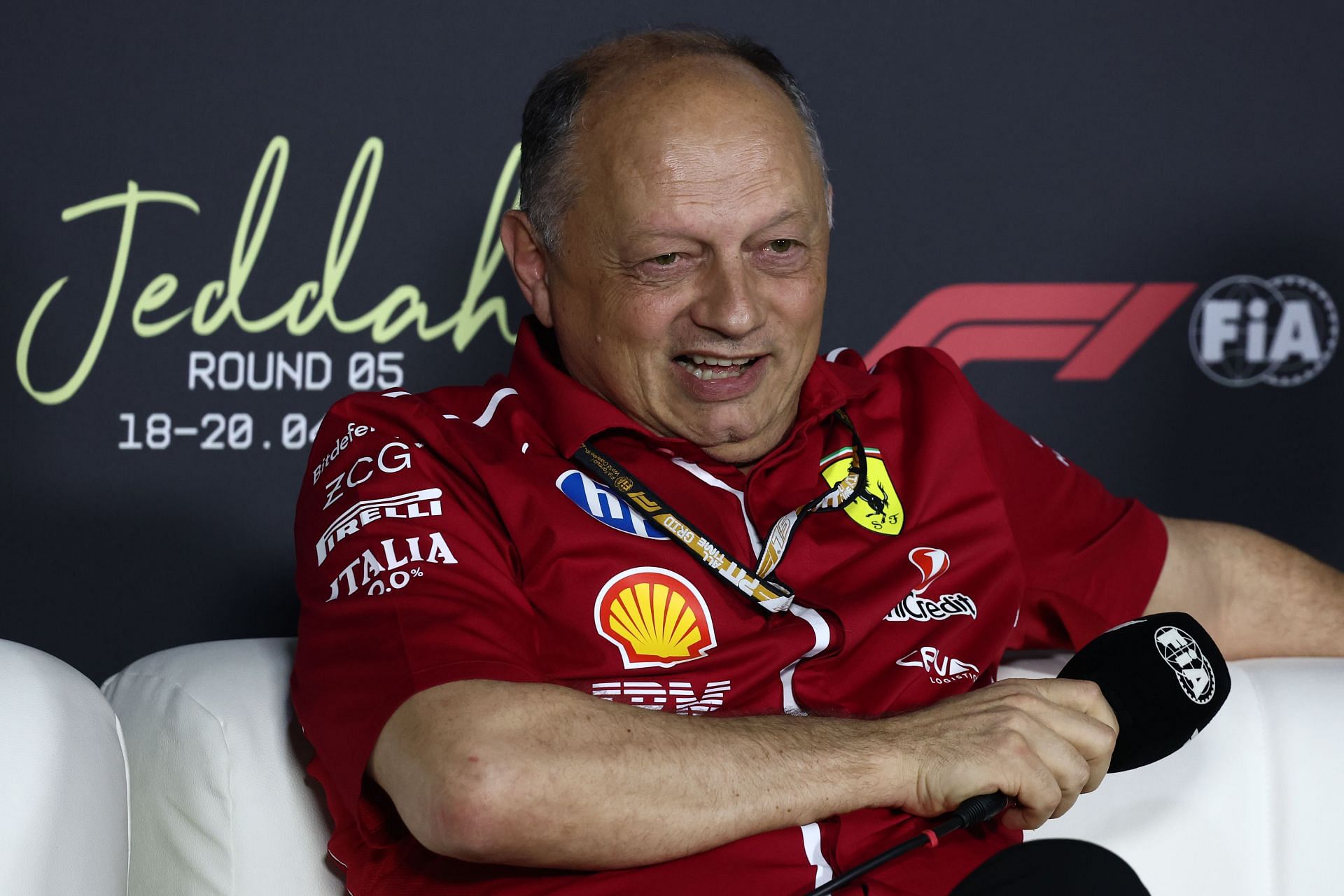  Frederic Vasseur during the F1 Saudi Arabian Grand Prix 2025 - Source: Getty