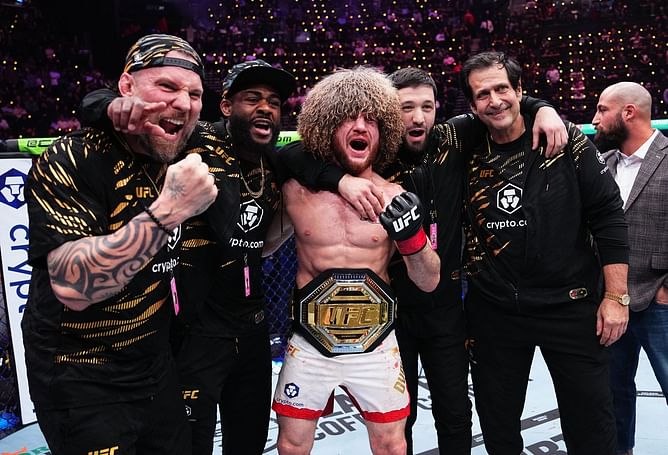 Merab Dvalishvili's coach makes feelings known on 'The Machine' becoming an "international superstar"