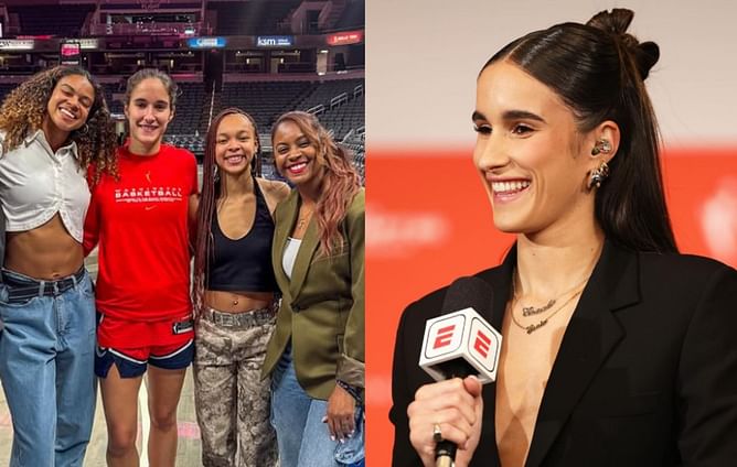 "She's doing so good": Hannah Hidalgo hypes ex-Notre Dame teammate Sonia Citron as Mystics rookie faces Indiana Fever