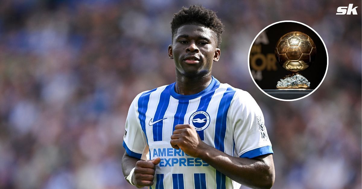 Carlos Baleba says 3 rival Premier League stars have told him he can win Ballon d