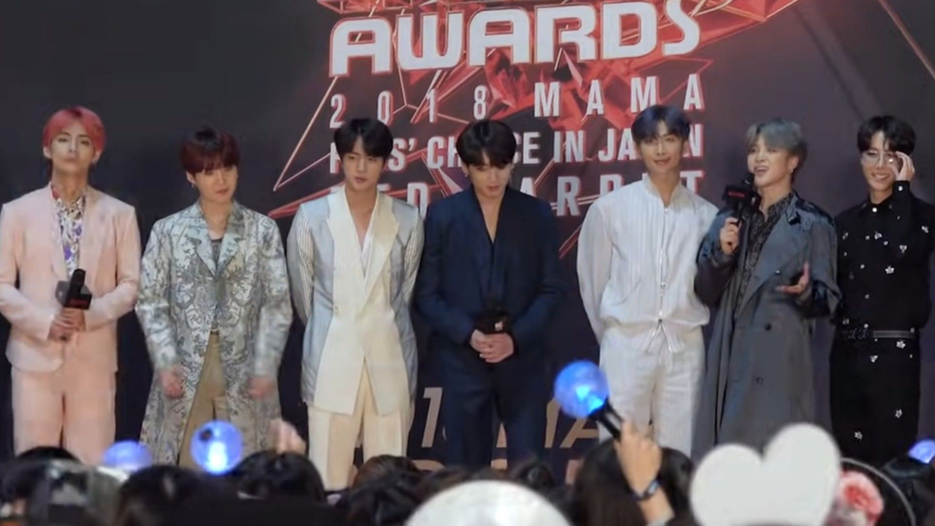  MAMA 2018 (Image via YouTube/@BTS)