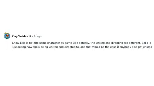 Redditor reacts to The Last of Us season 2 (Image via KingChairlesIIII)