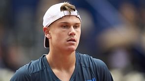 Holger Rune lashes out at 'dangerous' Italian Open playing conditions after mid-match controversy