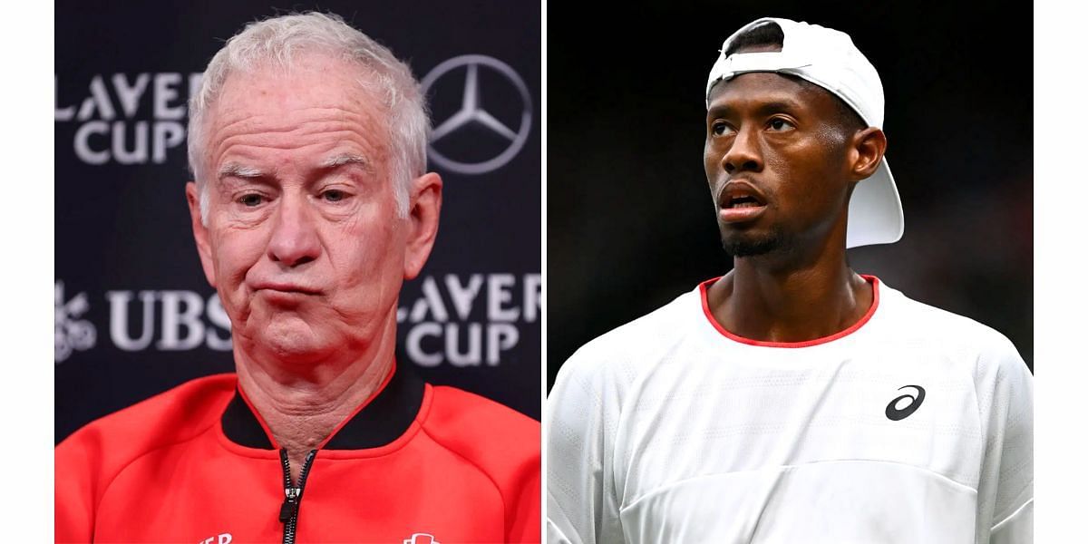 John McEnroe (L) and Christopher Eubanks (R) (Image Source: Getty)