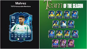 EA FC 25 Riyad Mahrez TOTS Honourable Mentions SBC: All tasks and cheapest solutions