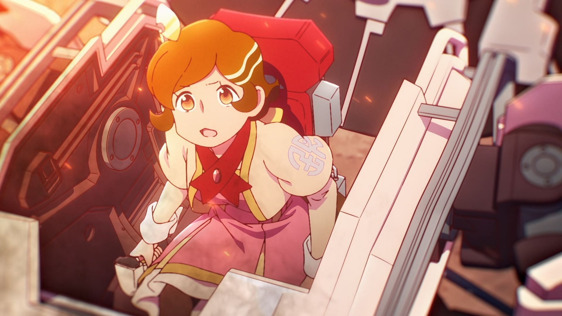 Ponko as seen in the Apocalypse Hotel anime (Image via CygamesPictures)