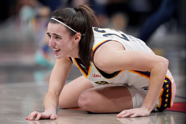 Anddddddd MVP and playoffs gone just like that": Fans freak out as Caitlin  Clark suffers injury blow amid Fever's underwhelming start