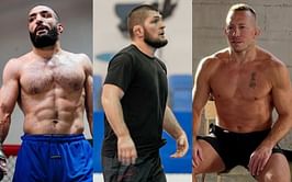 When Belal Muhammad explained how Khabib Nurmagomedov and Georges St-Pierre set the example on silencing trash talkers