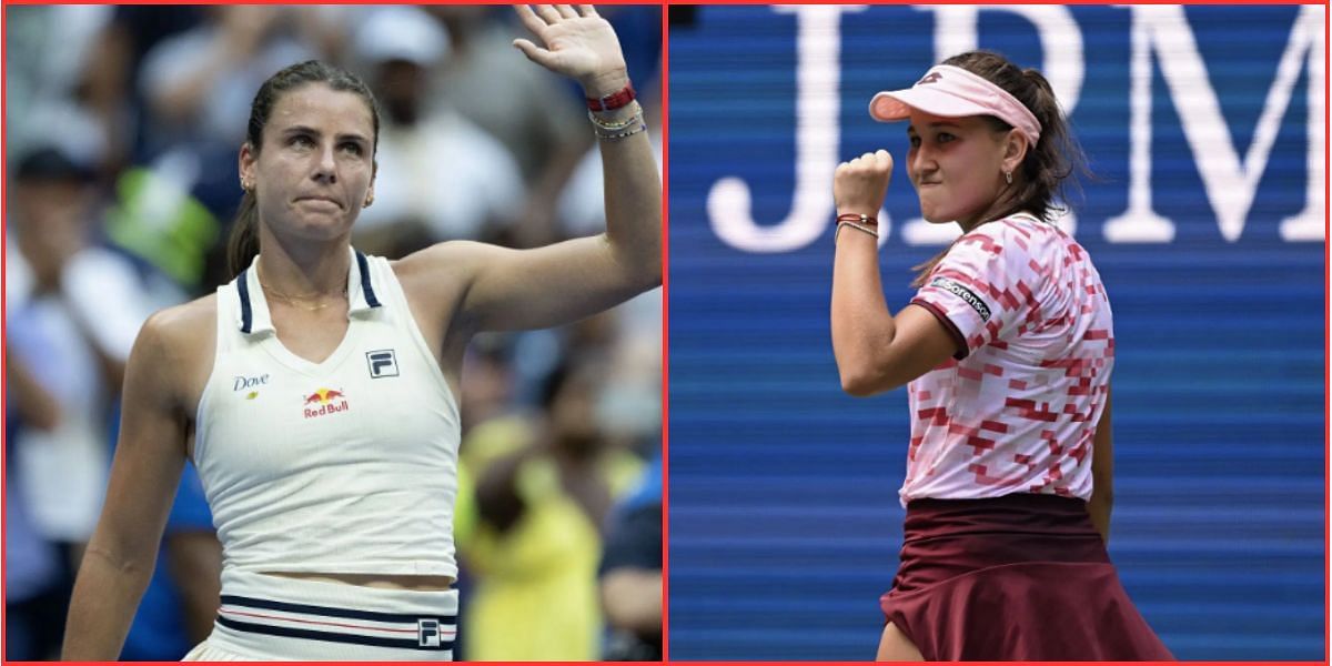 Emma Navarro (L) &amp; Kamilla Rakhimova (R) (Source - GETTY)