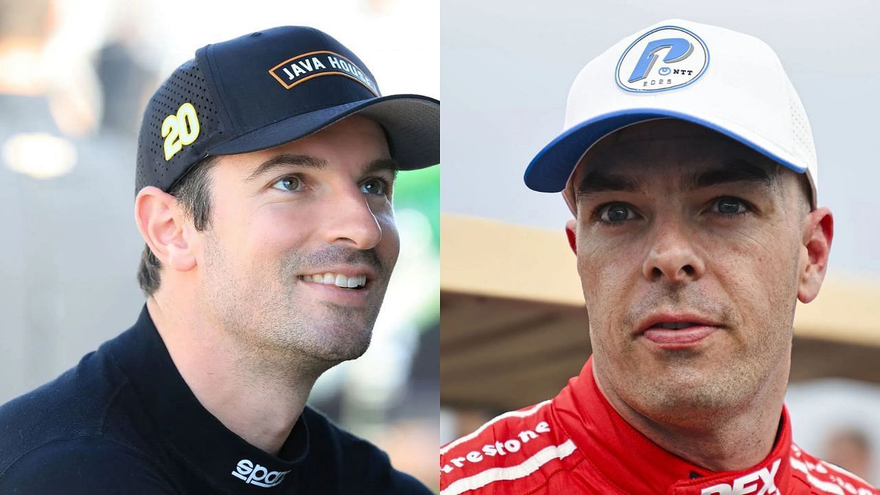Alexander Rossi (L) and Scott McLaughlin (R) | Images via Getty