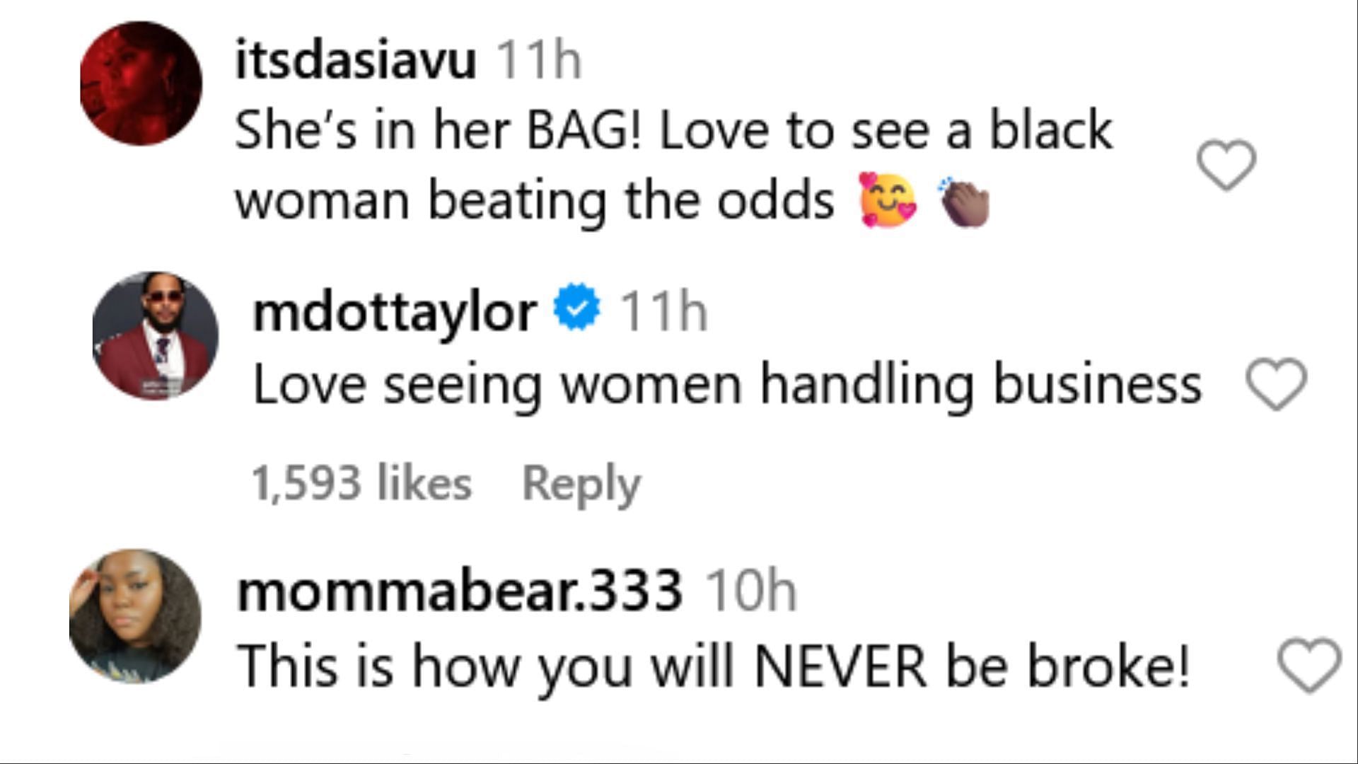 Several netizens reacted to Megan opening her own Popeyes (Image via Instagram/@theshaderoom)