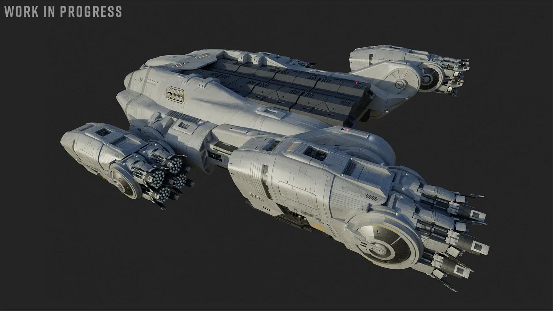 Just look at those engine clusters! (Image via Frontier Developments)