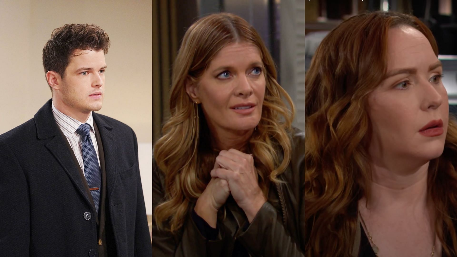 Kyle, Phyllis and Mariah on The Young and the Restless (Image via Facebook/@The Young and the Restless, Yotutube/@Y&amp;R Insider)