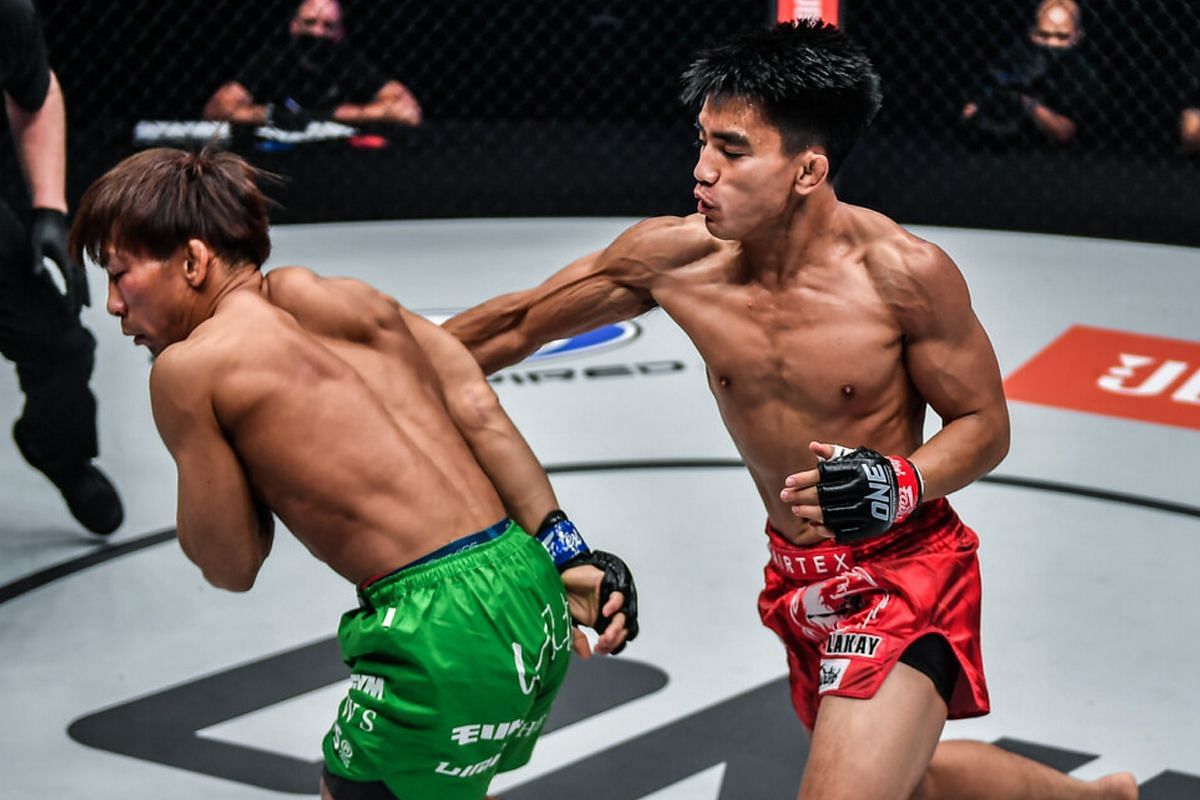 Joshua Pacio possesses incredible striking techniques. [Photo via: ONE Championship]
