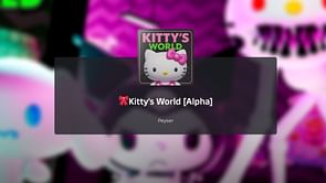 Kitty's World codes (May 2025)