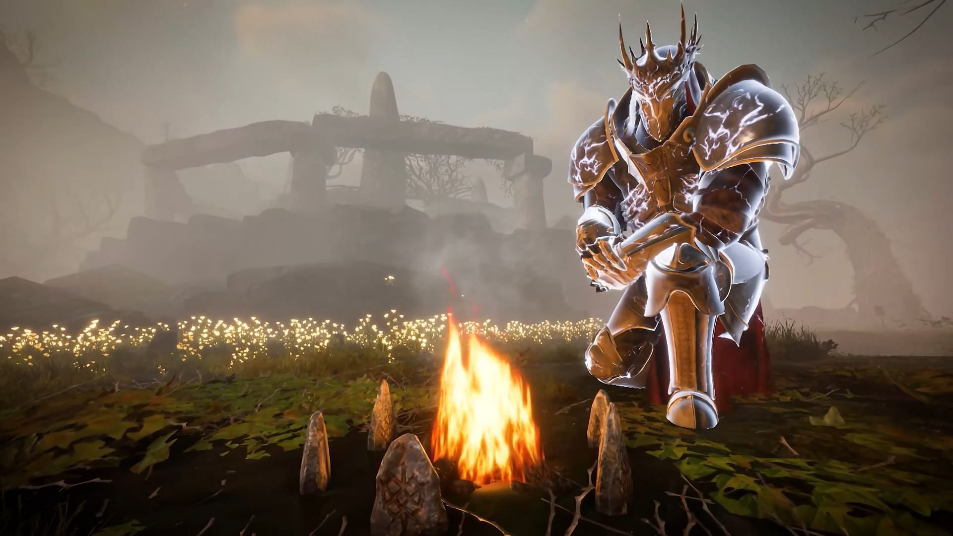 A still from Tainted Grail The Fall of Avalon trailer, Tainted Grail The Fall of Avalon save location, how to access configuration files in  Tainted Grail The Fall of Avalon, Tainted Grail The Fall of Avalon Steam