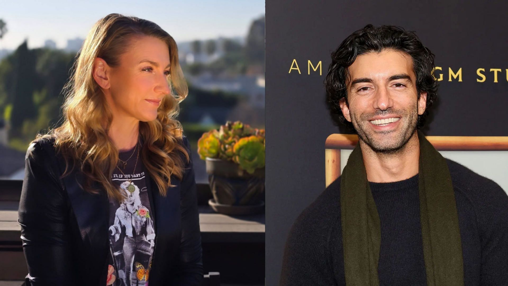 Kjersti Flaa and Justin Baldoni (Image via Instagram/@kjesri_flaa and Getty)