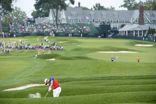 Justin Thomas at the 2016 U.S. Open at Oakmont (Source: Imagn)