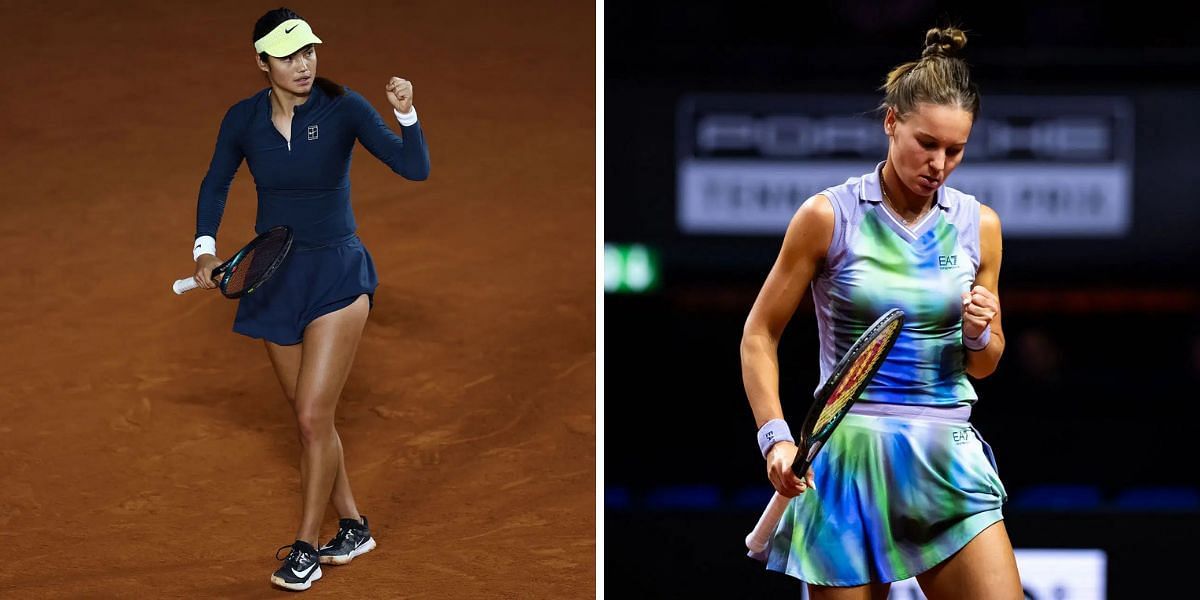 Emma Raducanu (L) vs Veronika Kudermetova (R) preview (Source: Getty Images)