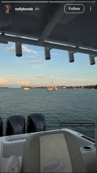 Waterside view ( Nelly Korda's Instagram story/@nellykorda)