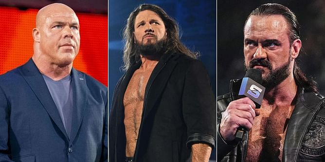 Newly crowned champion claims he's better than WWE HOFer Kurt Angle, AJ Styles, Drew McIntyre and other stars