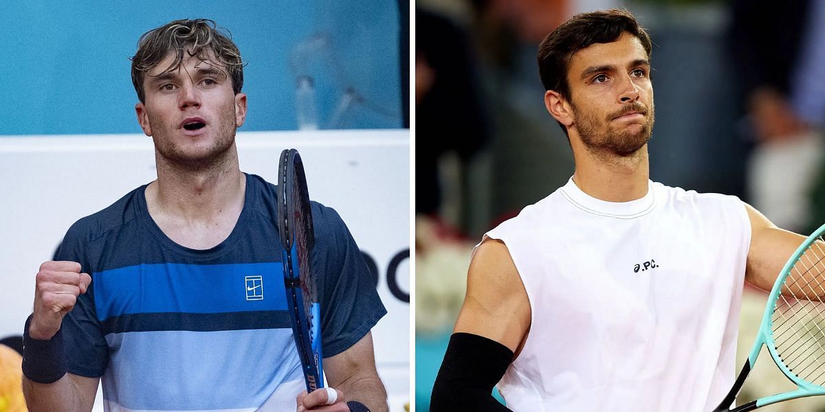 Jack Draper vs Lorenzo Musetti Madrid Open - Image Source: Getty 