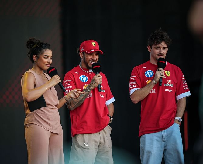 Charles Leclerc's major revelation about his driving style as Ferrari teammate Lewis Hamilton continues to struggle