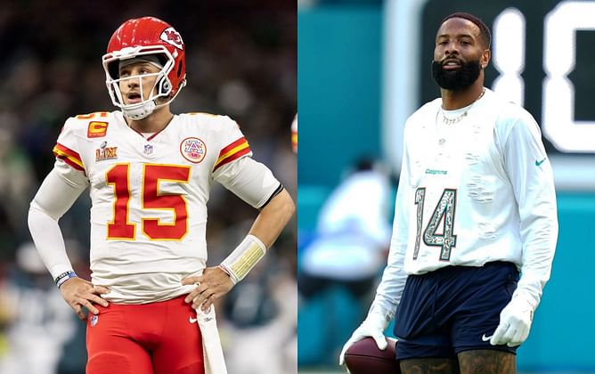 Patrick Mahomes reacts as Odell Beckham Jr. shares strong message dealing with "bulls**t" amid free agency