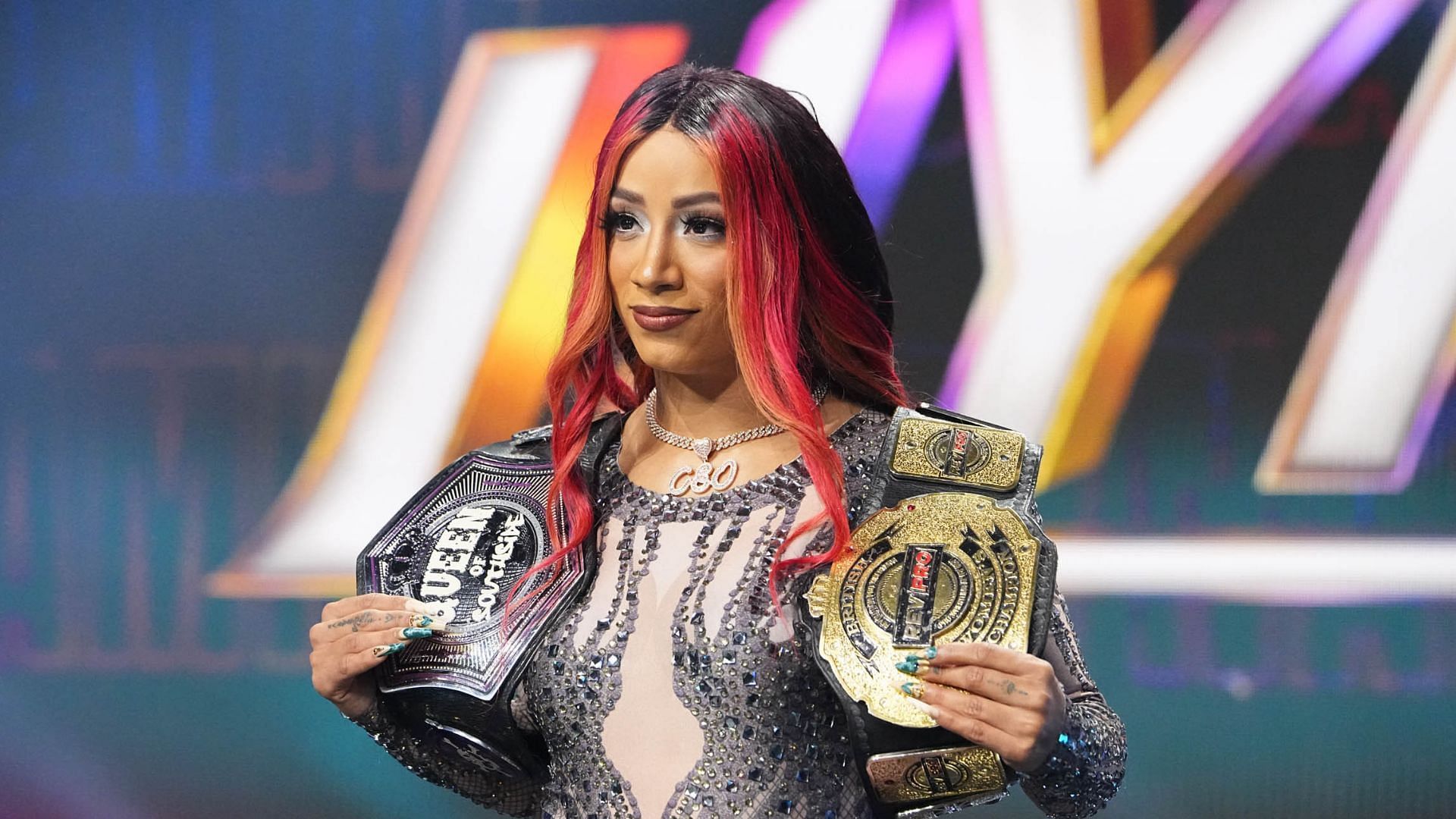 Mercedes Mon&eacute; is the current TBS Champion [Photo courtesy of AEW
