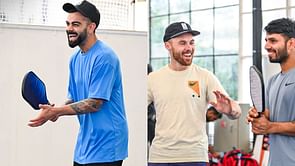 Virat Kohli, Phil Salt & others play pickleball ahead of RCB vs SRH IPL 2025 match [In Pictures]