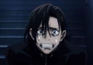 Junpei in his final moments in the anime (Image via MAPPA).