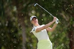 How did Charley Hull perform in Round 3 of the 2025 Mayakoba Open?