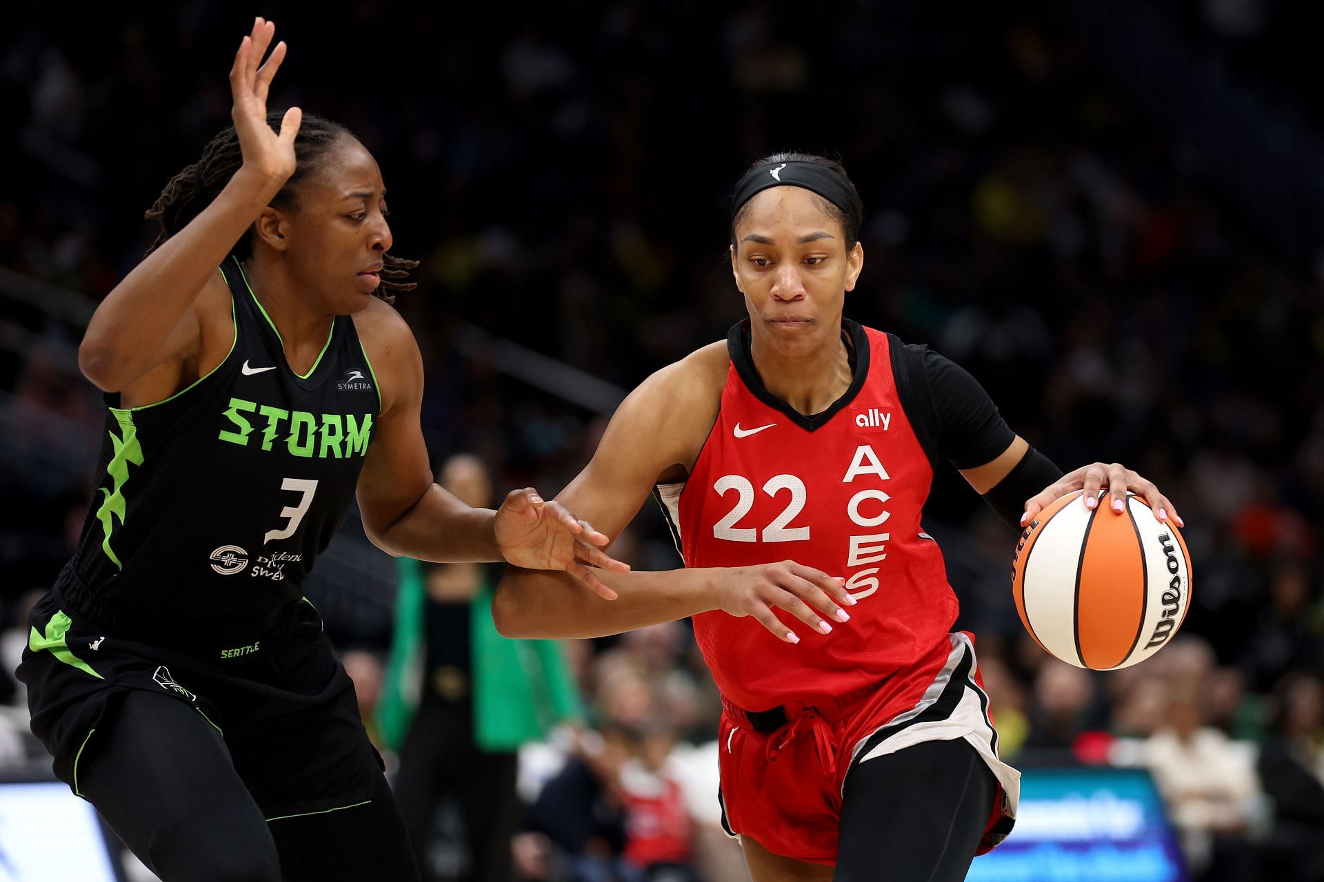 Las Vegas Aces v Seattle Storm - Source: Getty
