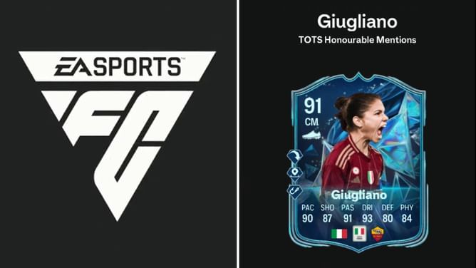 EA FC 25 Manuela Giugliano TOTS Honourable Mentions SBC: All tasks and cheapest solutions
