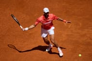 Novak Djokovic at the Mutua Madrid Open - Day Five - Source: Getty